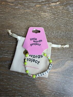 Little Words Project Tennis Mom Bracelet